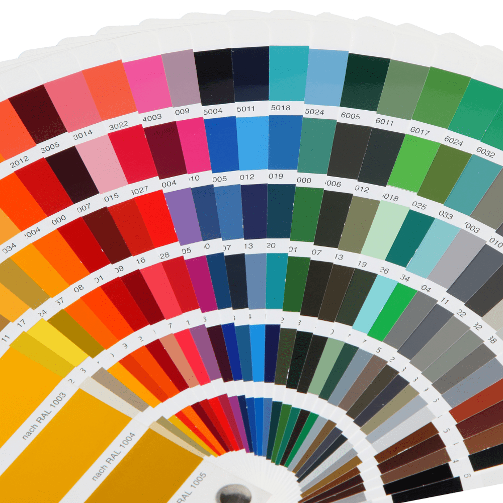 farbenloewe.de Farben Löwe abanico de colores RAL con cupón de bonificación - muestras de color - cartas de colores