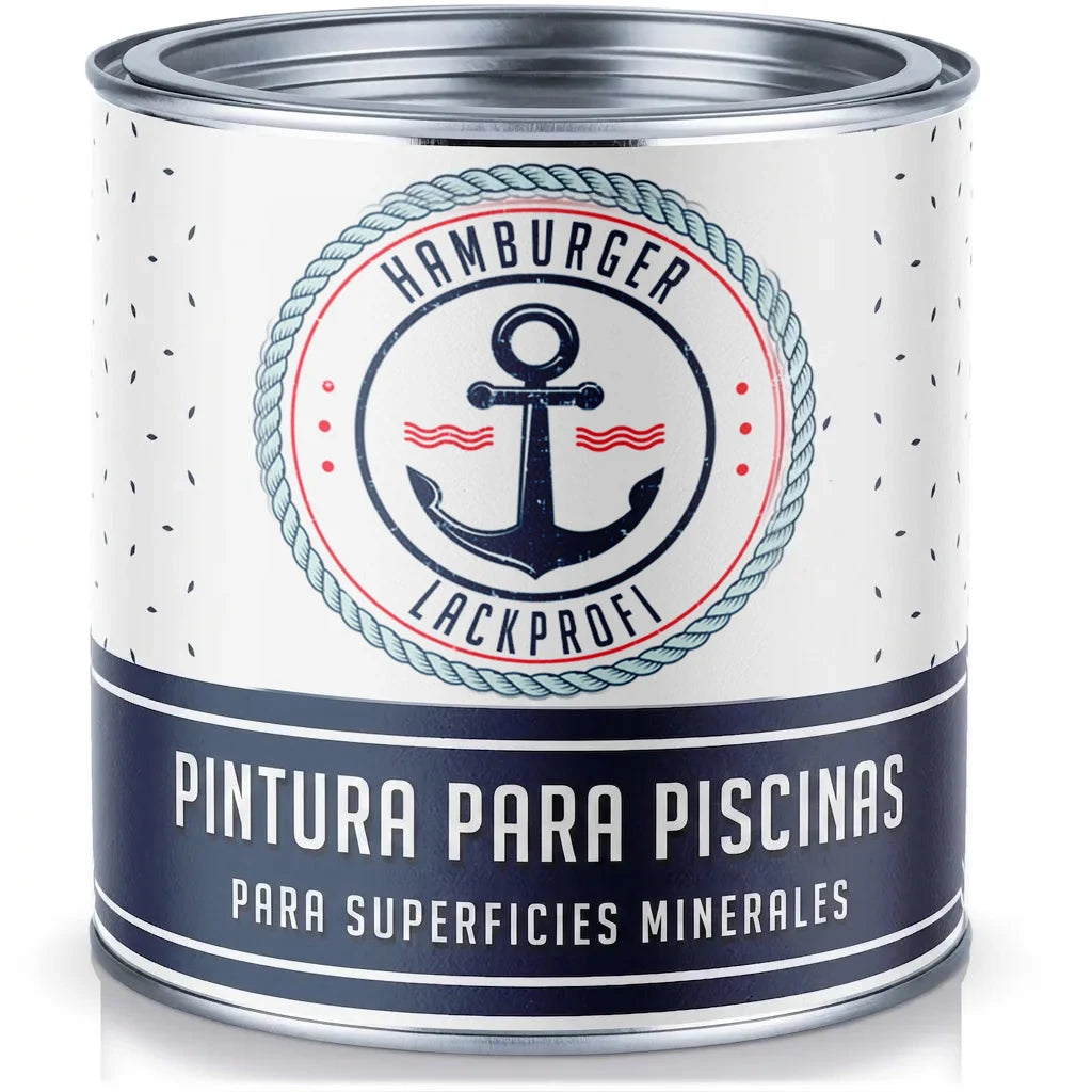 Hamburger Lack-Profi pintura para piscinas - pintura para piscinas de alto poder cubriente